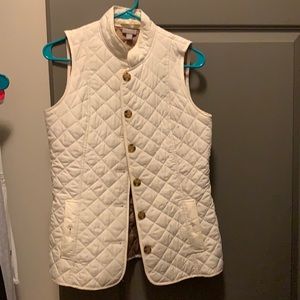 White JJill vest